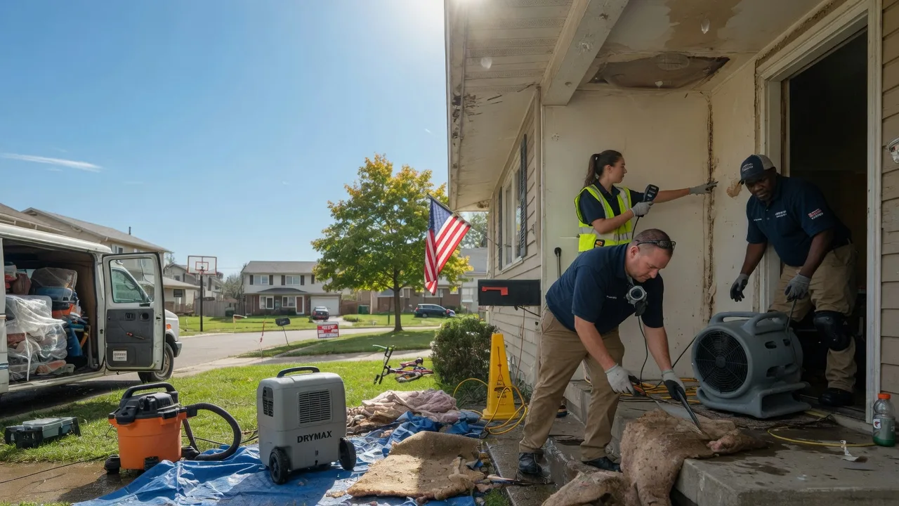 Water Damage Restoration in Ada, OH near me